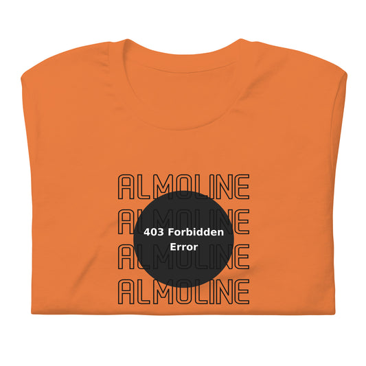 403 Forbidden Error | Unisex t-shirt