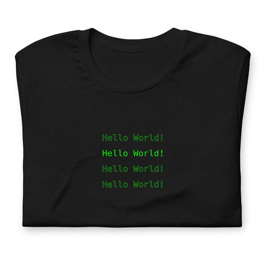 Hello World! | Unisex t-shirt